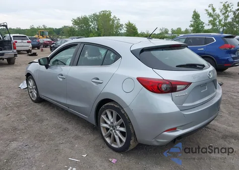 2017 Mazda 3 Touring из США, поврежденный, VIN 3MZBN1L70HM126695